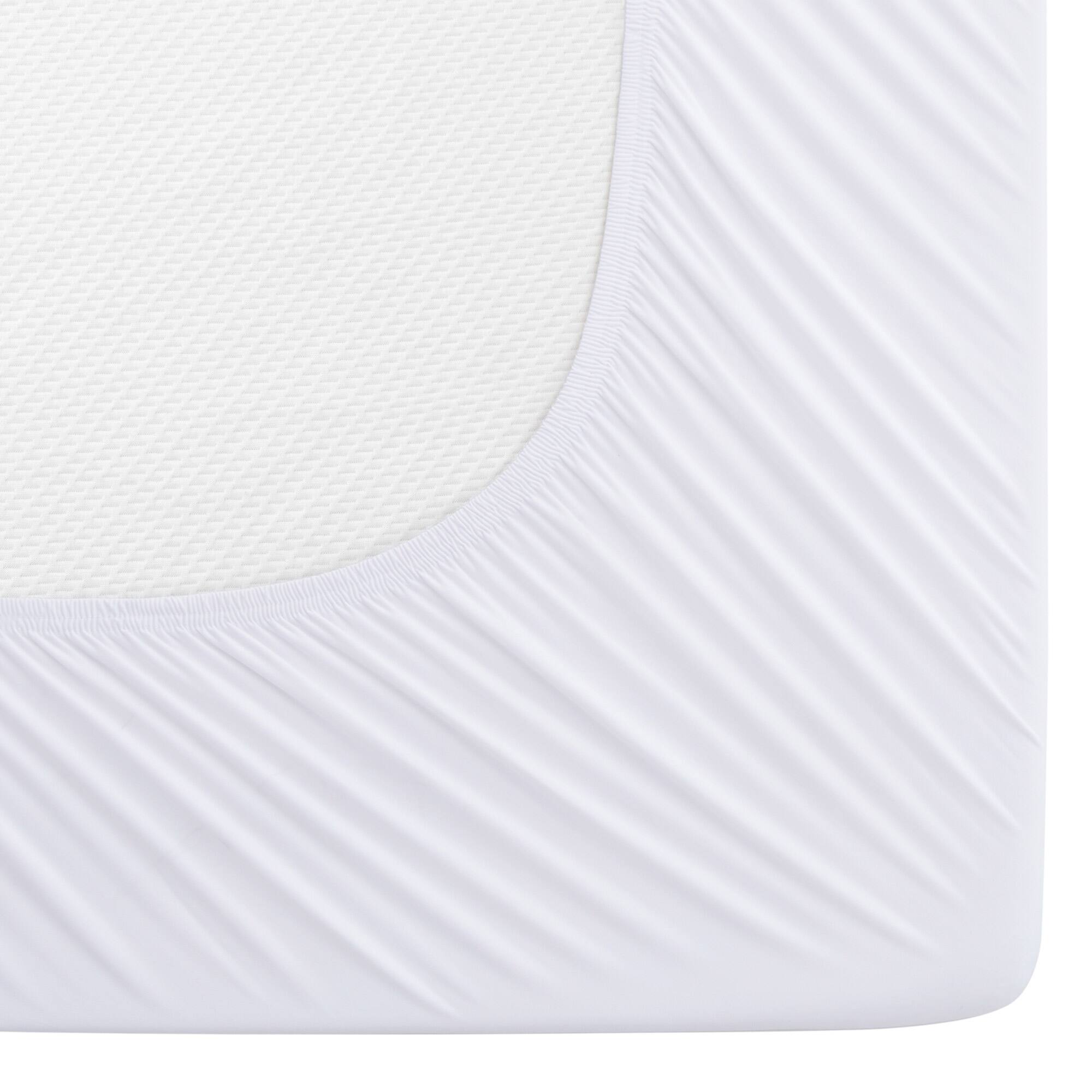 Alt View 2. Peace Nest - Peace Nest Cooling Mattress Protector Cool-to-Touch Fabric with Deep Pocket, Full - White.