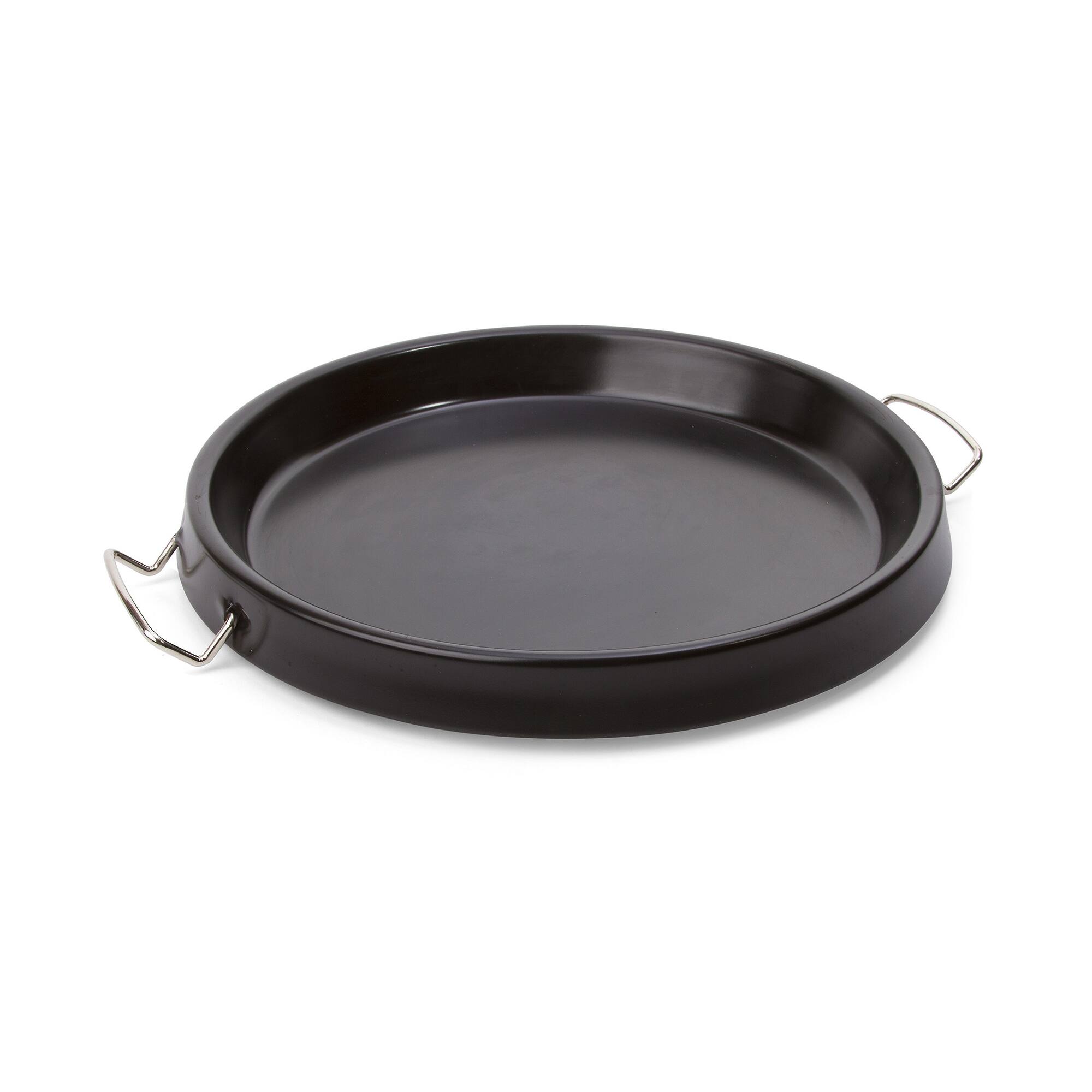 Alt View 4. Euro Cuisine - Euro Cuisine PM600 Rotating Pizza Maker with 12 Inch Non-stick Ceramic Stone & Baking Pan - Black.