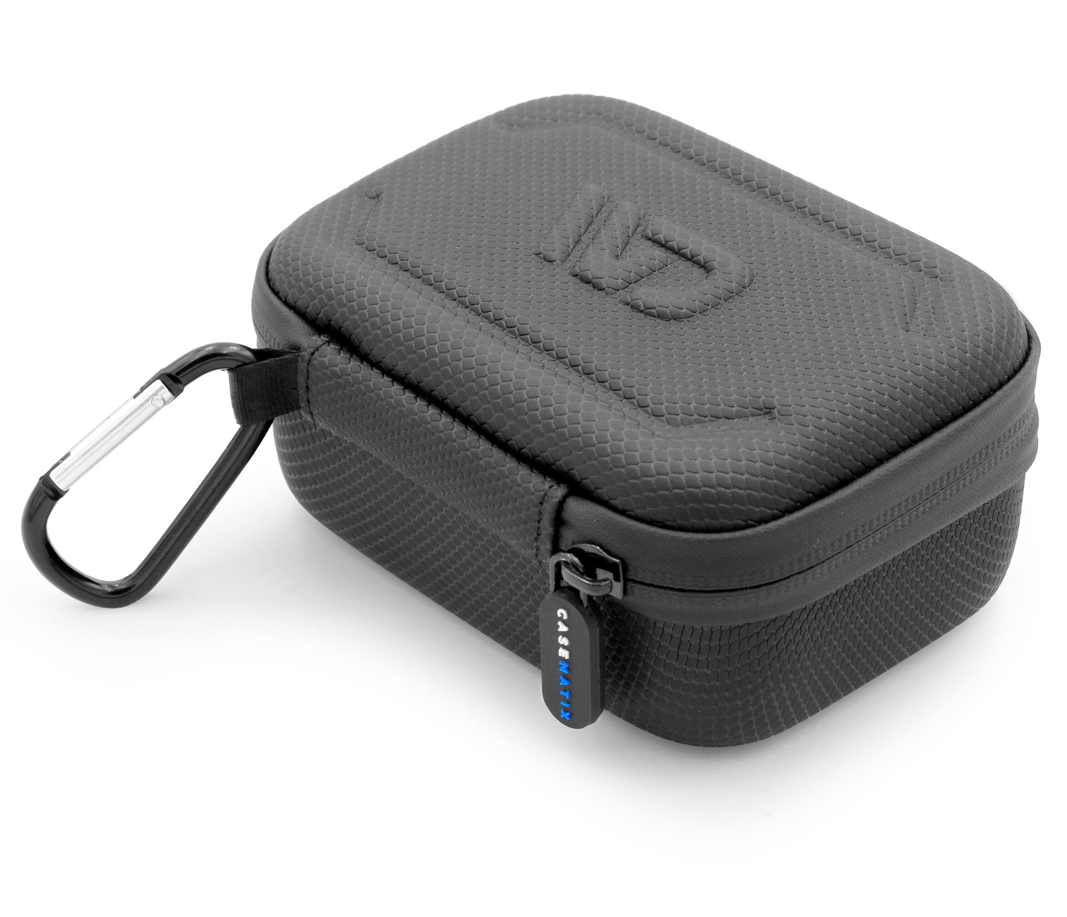 Angle. CASEMATIX - Hard Travel Case for RIX POCKET K2 Thermal Imaging Monocular for Hunting - Protective Carrying Case.