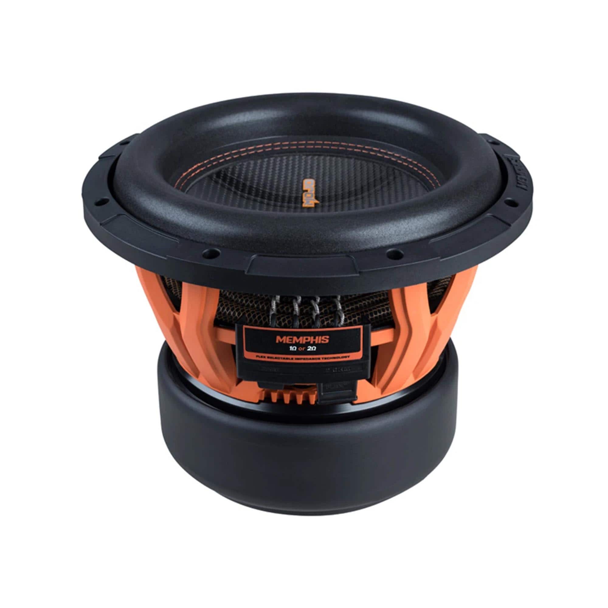 Memphis Car Audio - Memphis Audio MJ1212V - Mojo 12" 1 Or 2 Ohm Selectable Sub - Black/Gray