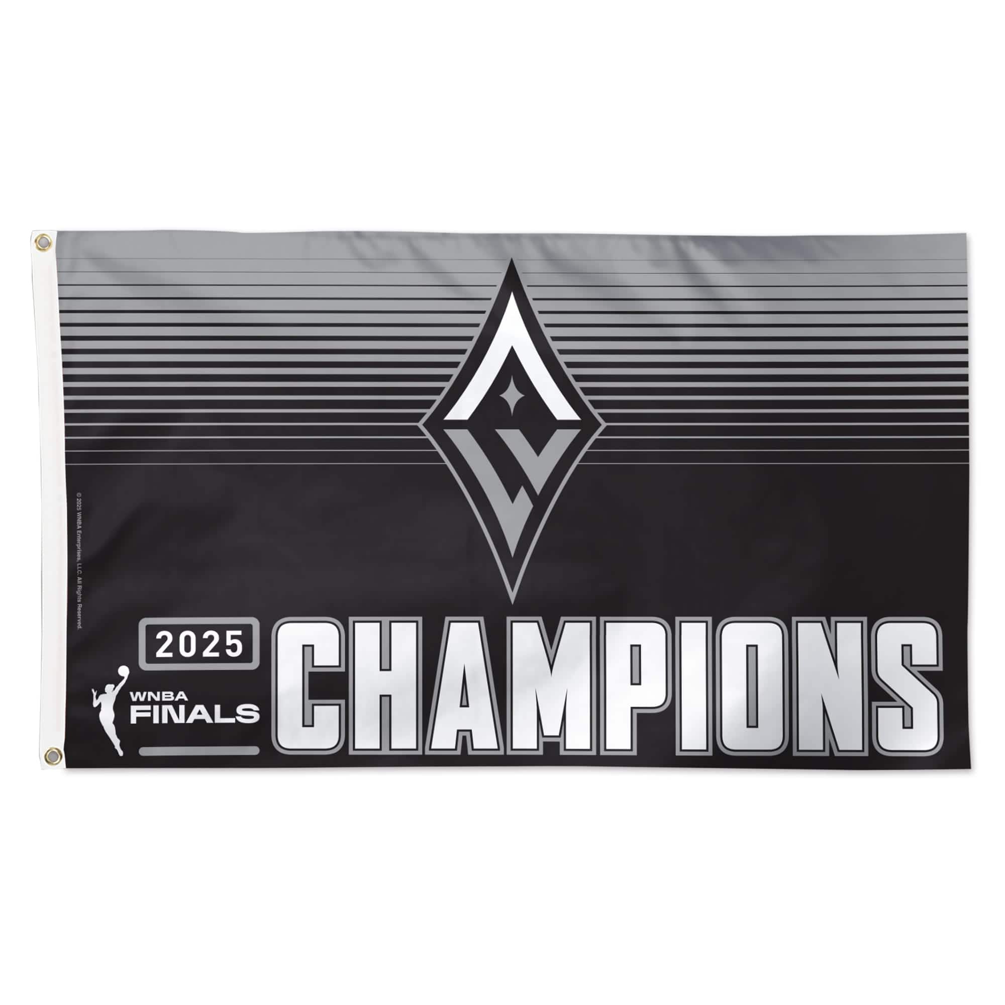 WinCraft - Las Vegas Aces 2025 WNBA Finals Champions 3' x 5' Single-Sided Deluxe Flag - Multicolor price history on PriceWatchPro