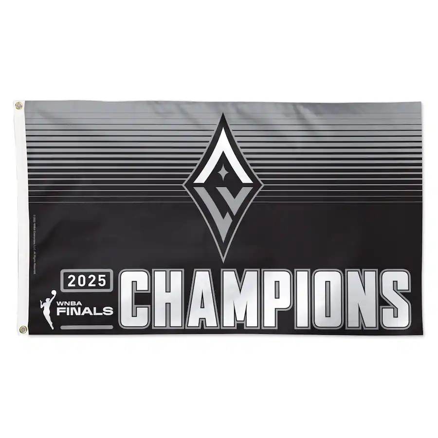 WinCraft Las Vegas Aces 2025 WNBA Finals Champions 3' x 5' Single Sided ...
