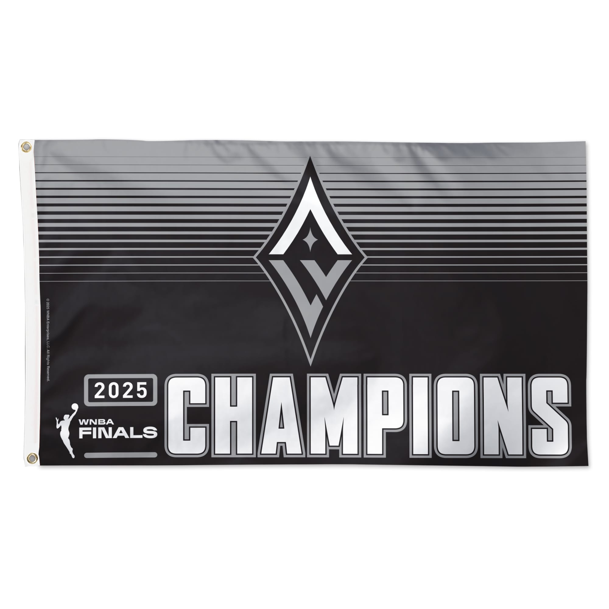 WinCraft Las Vegas Aces 2025 WNBA Finals Champions 3' x 5' Single Sided ...