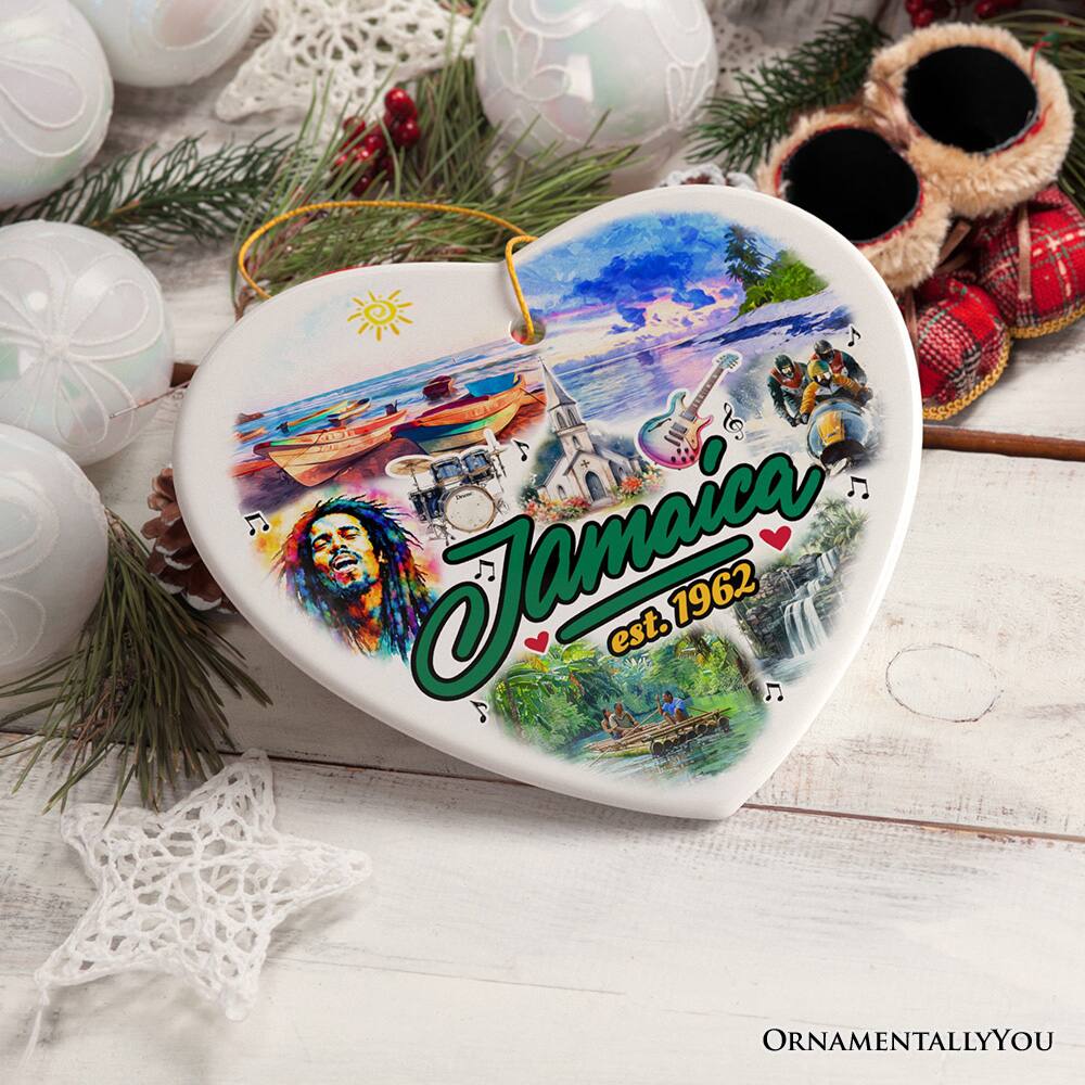 Jamaica est. 1962  
ORNAMENTALLY YOU