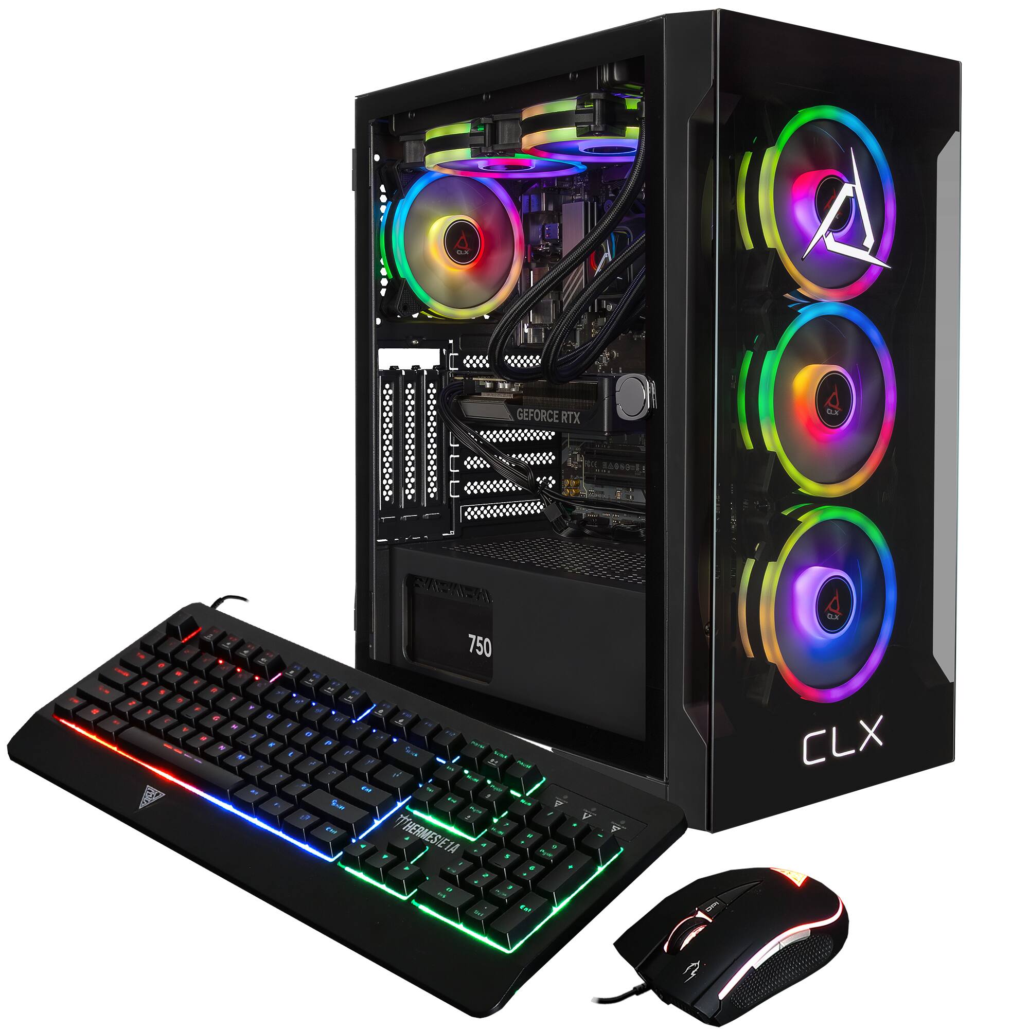 CLX SET Gaming Desktop AMD Ryzen 7 9700X 32GB DDR5 5600 Memory
