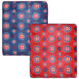 Pegasus - Chicago Cubs 60- x 70- Home & Away Two-Piece Blanket Set - Multicolor