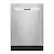 Front. Whirlpool - Whirlpool - Quiet Dishwasher with Boost Cycle and Pocket Handle .- Fingerprint Resistant - Stainless Steel - Fingerprint Resistant Stainless Steel.