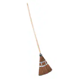 Kings County Tools - 57in Heavy Duty Outdoor Broom - Brown