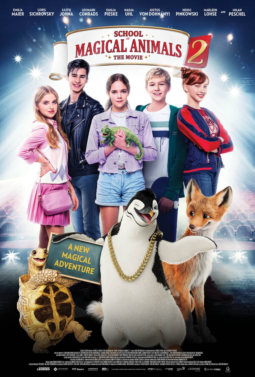Front. School Of Magical Animals 2   - DVD.