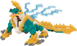 PopMarket - Nanoblock - Monster Hunter - Hobby Series - Zinogre - COLLECTIBLES - Multicolor