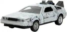 Jada Toys - Back to the Future - 1:32 Time Machine Die-Cast Car (Frost Covered) - COLLECTIBLES - Multicolor
