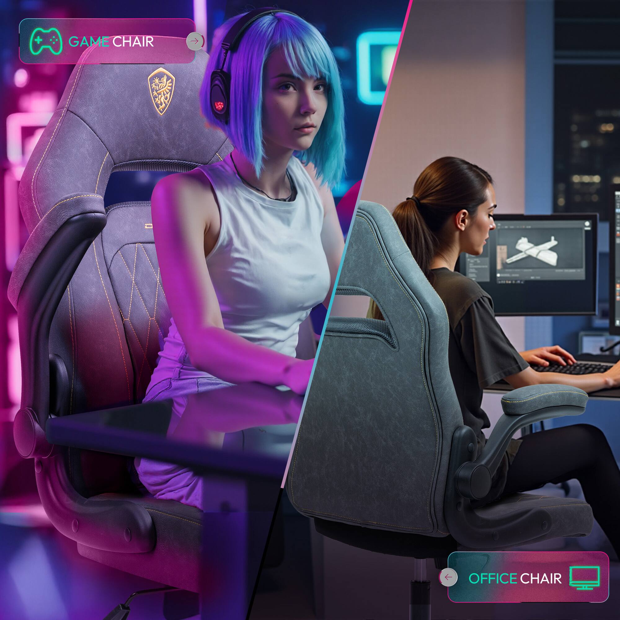 GAME CHAIR  
OFFICE CHAIR