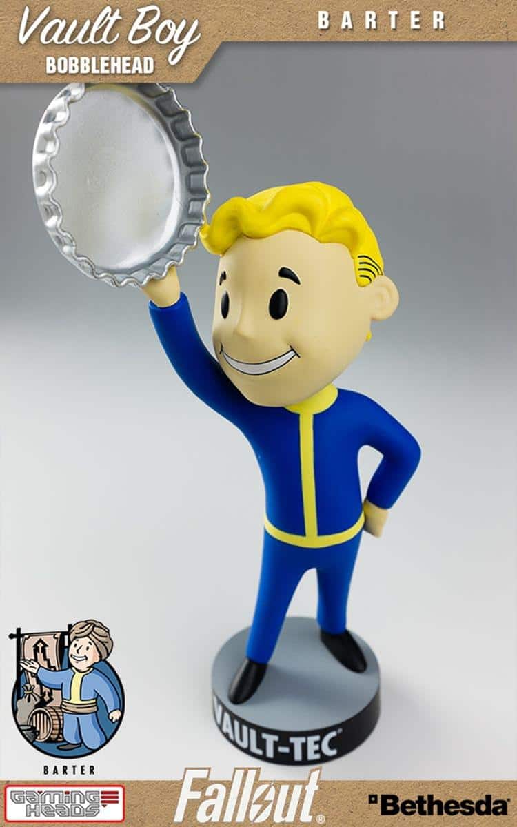 Gaming Heads - Fallout 3 Vault Boy 5" Bobblehead: Barter