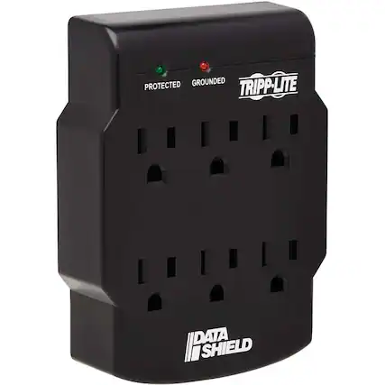 TRIPP-LITE
GROUNDED
PROTECTED
DATA SHIELD