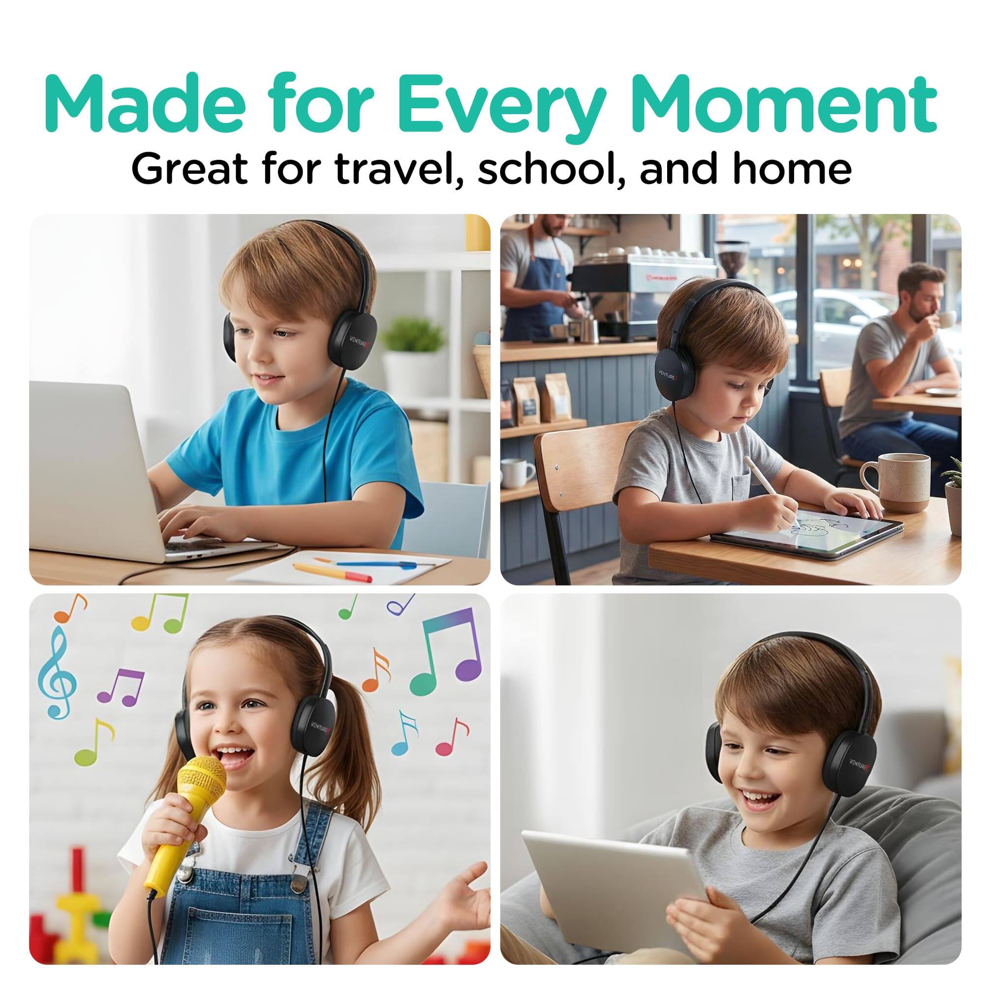 Made for Every Moment  
Great for travel, school, and home