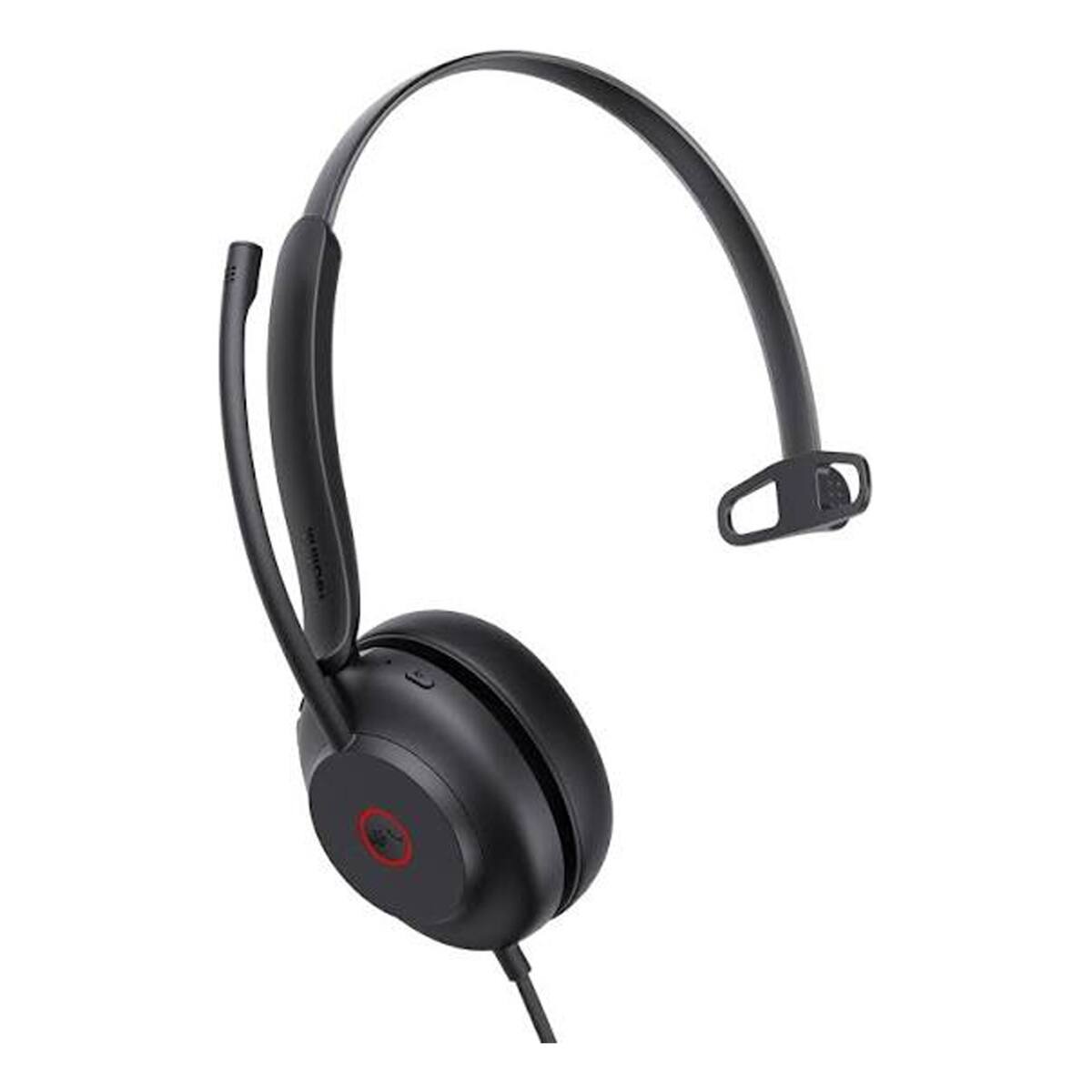Alt View 1. Yealink - Yealink YEALINK MONO TEAMS USB WIRED HEADSET, M - Black.