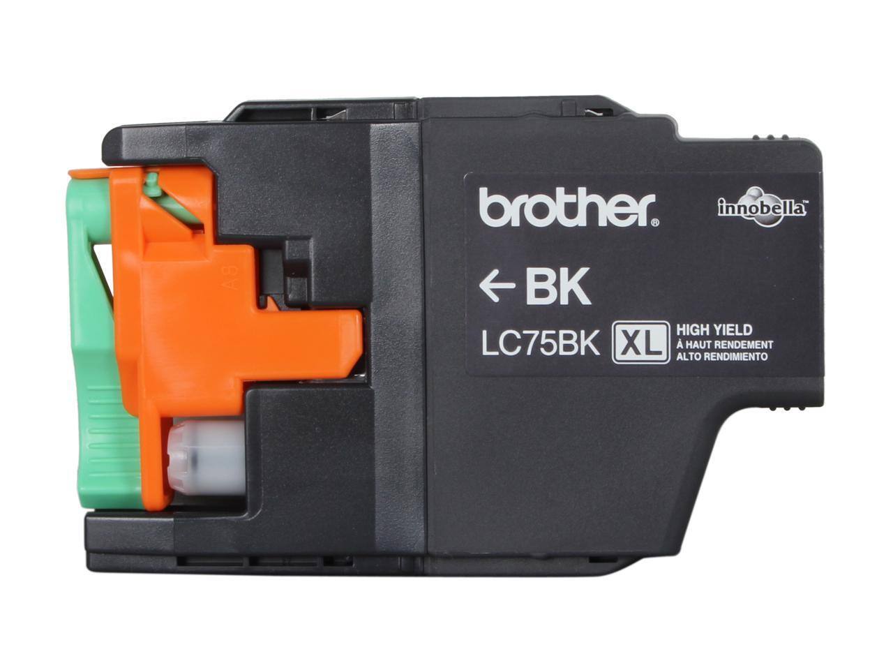 brother. innobella BK HIGH YIELD LC75BK XL  
HAUT RENDEMENT  
ALTO RENDIMIENTO