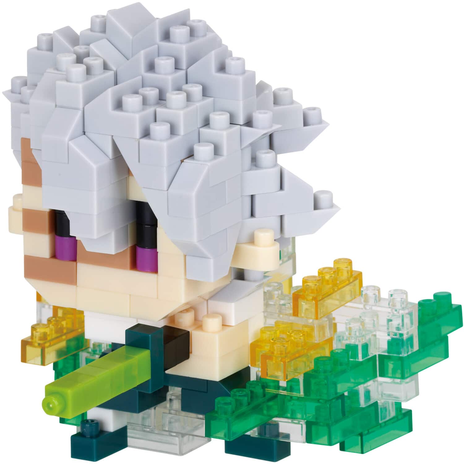 Bandai - Nanoblock - Demon Slayer - Character Collection Series - Sanemi Shinazugawa (Wind Breathing) - COLLECTIBLES - Multicolor price history on PriceWatchPro