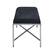 Alt View 3. Meridian Furniture - Valley Black Chenille Fabric Bench - Black.