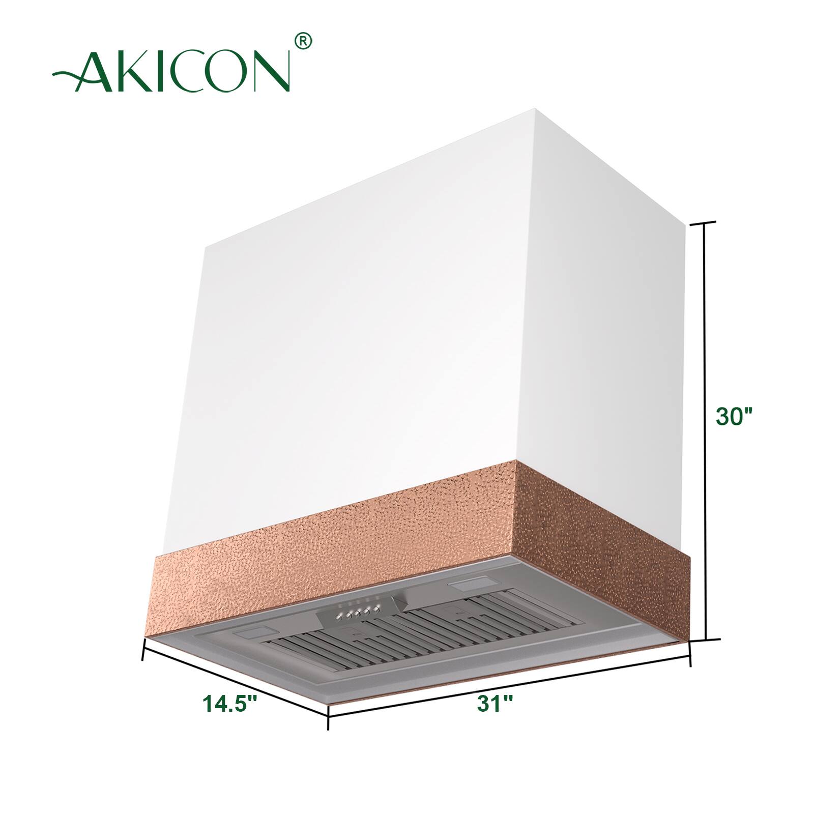 AKICON  
30" x 14.5" x 31"
