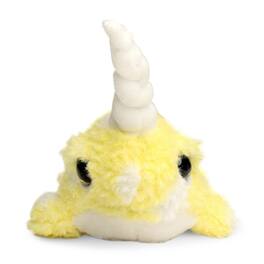 Kellytoy - Cute & Cuddly Narwhal 6 Inch Plush | Light - Yellow
