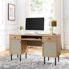 Chaucer Office Desk by Modway - Oak