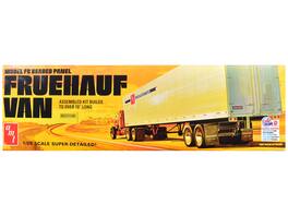 Skill 3 Model Kit Fruehauf FB Beaded Panel Van Trailer 1/25 Scale Model by AMT - Multicolor