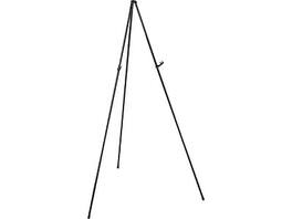 Quartet - Heavy-Duty Instant Display Easel, 63" Metal - Black
