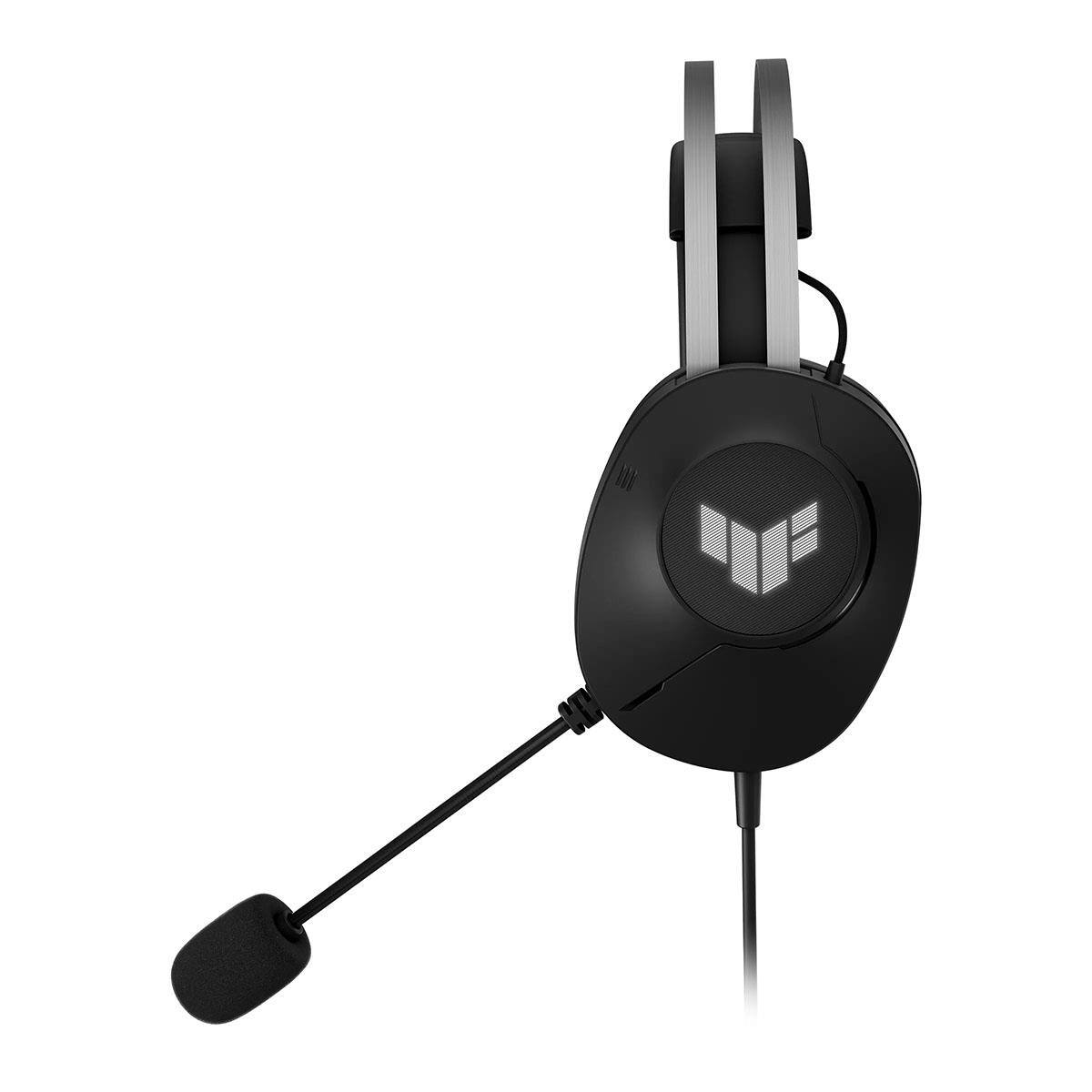 Alt View 2. ASUS - ASUS Asus TUF Gaming H1 Gen II Gaming Headset - Black.