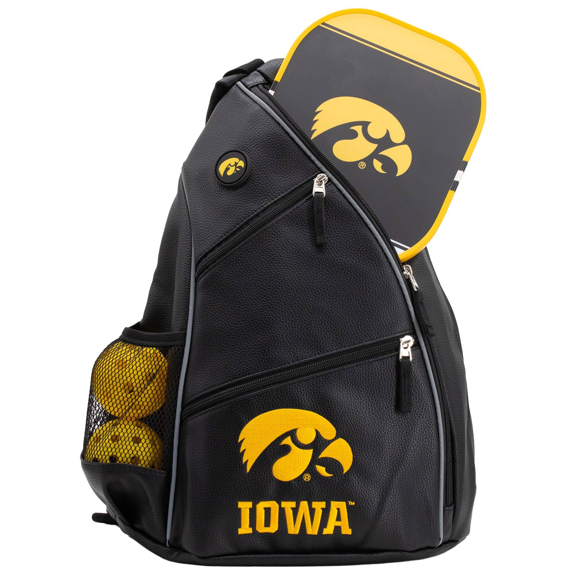 Alt View 3. Team Golf - Iowa Hawkeyes Embroidered Team Backpack - Multicolor.