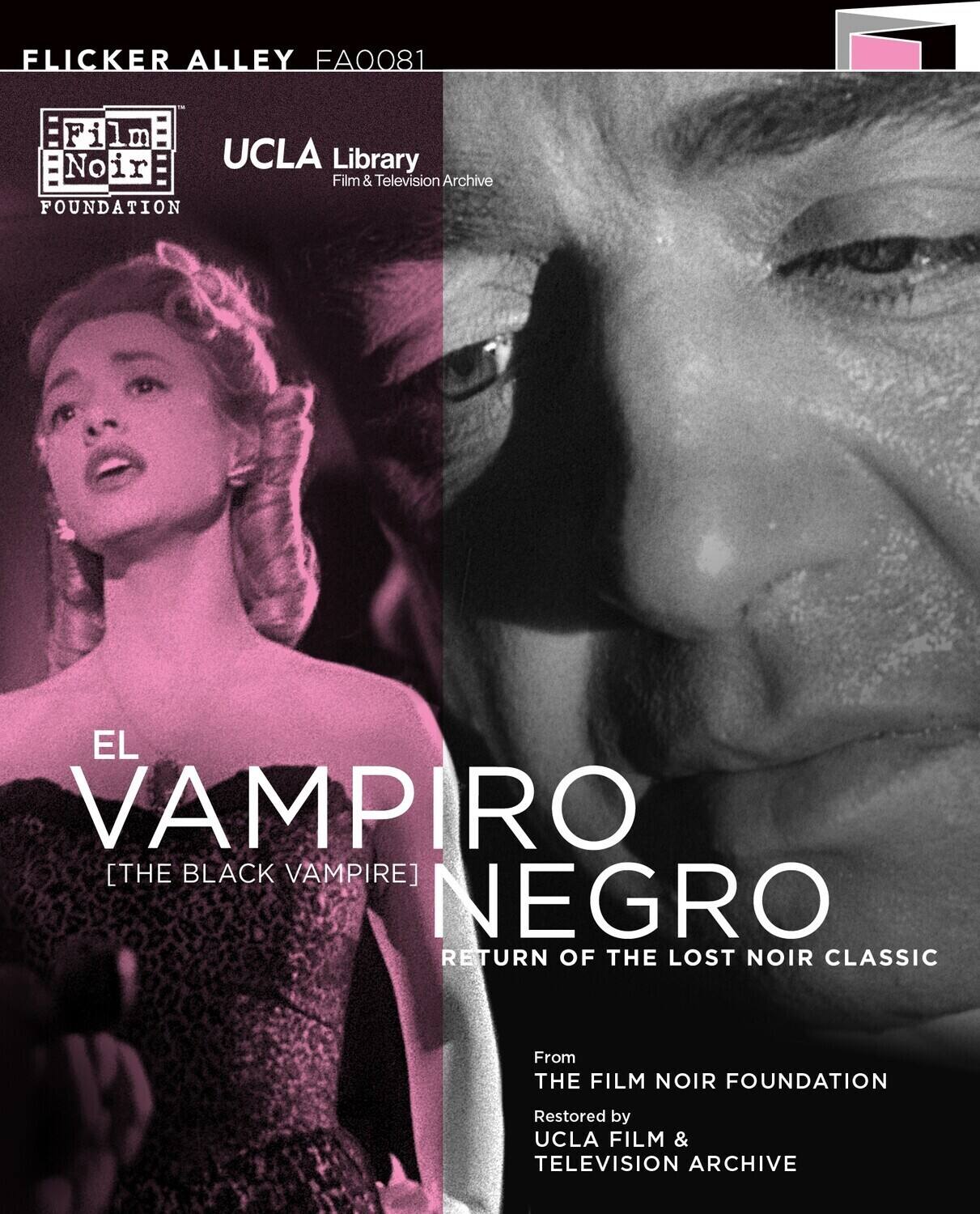 Front. El Vampiro Negro (The Black Vampire)   - BLU-RAY.