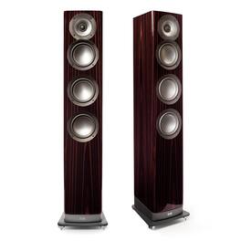 ELAC - Navis ARF51 5.25 Inch Powered Floorstanding Speakers - Pair - Gloss Ebony Emara