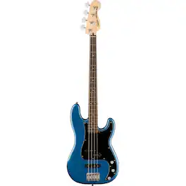 Squier - Affinity Precision Bass PJ Electric Guitar, Laurel, Lake Placid Blue