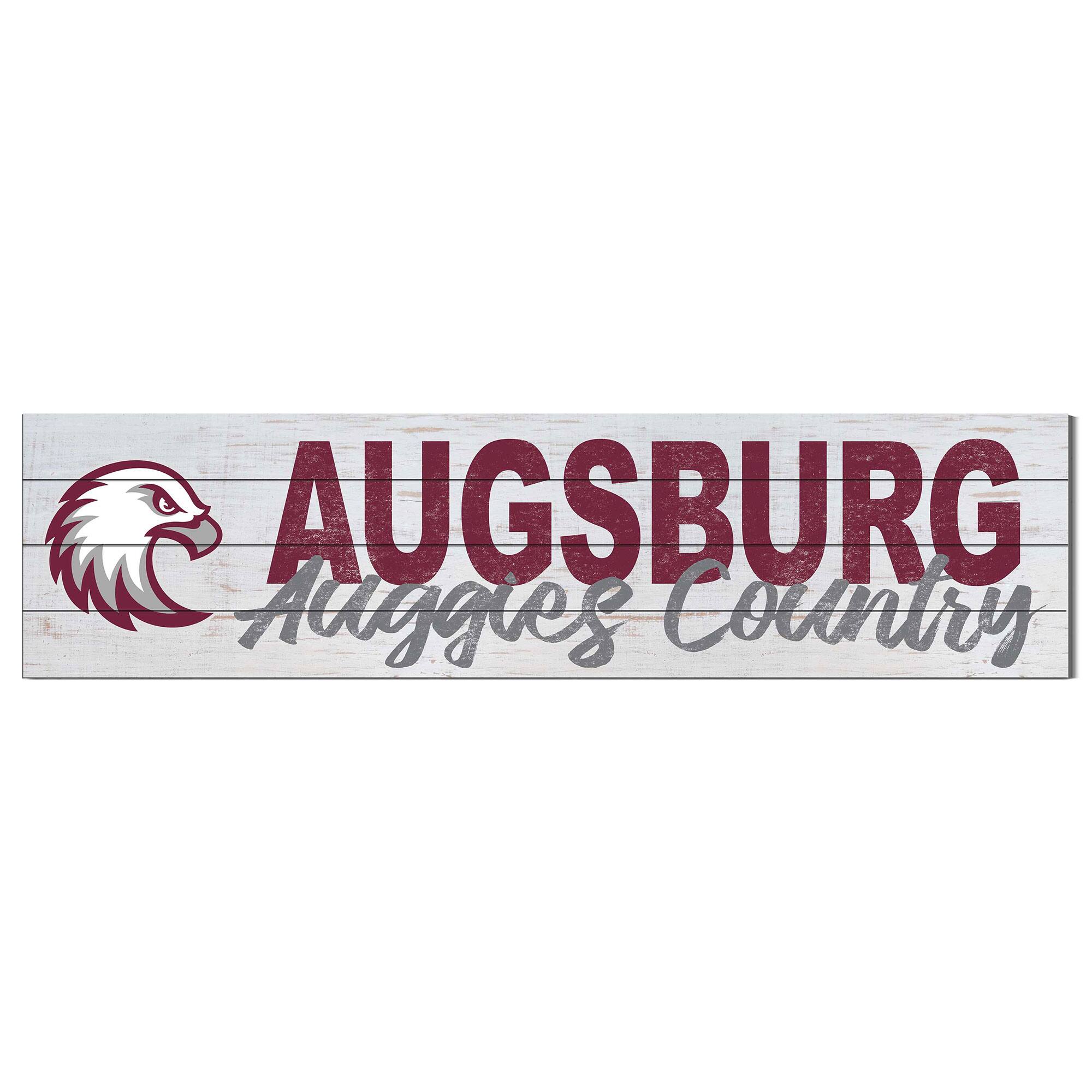 Augsburg Auggies 10" x 40" Logo Sign