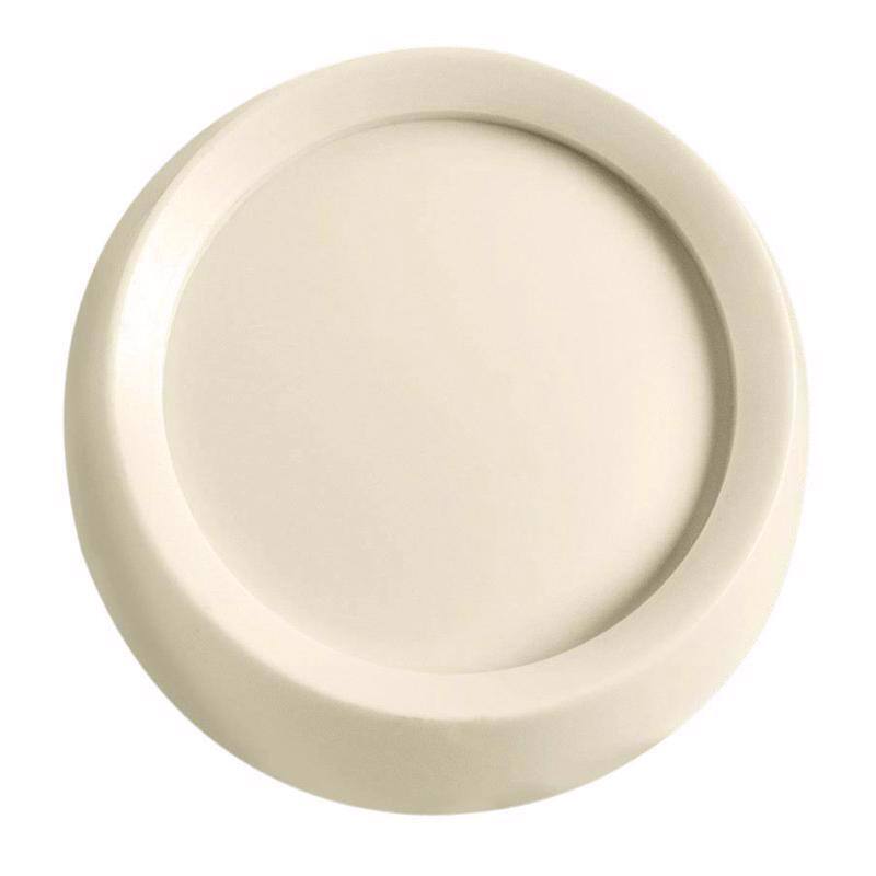 Angle. Leviton - Trimatron Rotary Dimmer & Fan Control Replacement Knob 26115-T - Light Almond.