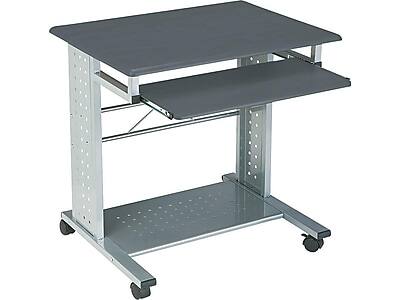 Front. Safco - Safco Eastwinds Empire, 30" Mobile Desk, Anthracite (945ANT) - Anthracite.