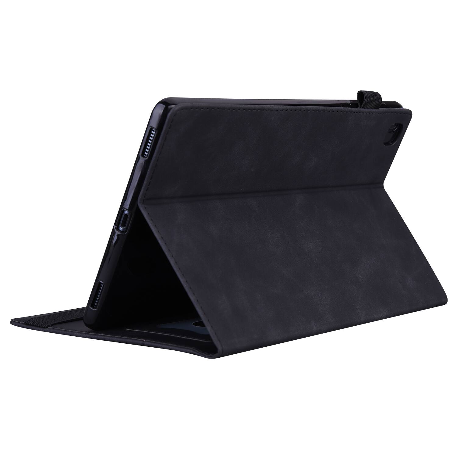 Alt View 2. Dteck - for Samsung Galaxy Tab A1+/A9+ 11 inch Case, PU Leather Folio Stand Cover with Credit Card Slots - Black.