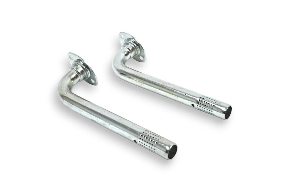 Alt View 4. Music City Metals - Music City Metals - MCM747644226 venturi, L pair, 6.25 x 1.75; Chb.