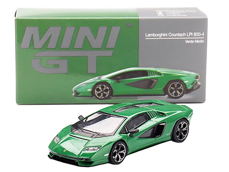 MINI GT  
Lamborghini Countach LPI 800-4  
Verde Medio