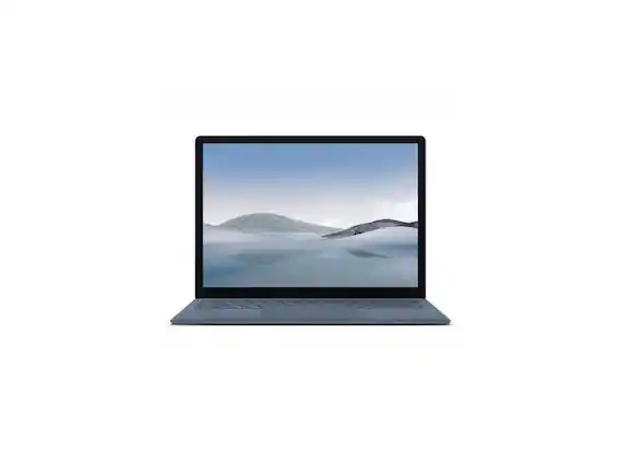 Front. Microsoft - Refurbished Microsoft Surface Laptop 4 i7-1185G7 16GB 512GB SSD 13.5" Touchscreen Win 11 Pro Ice Blue.