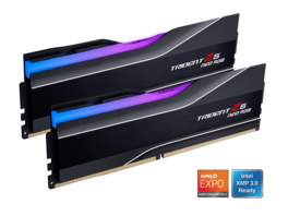G.SKILL - Trident Z5 Neo 64GB DDR5 6000MHz RAM (2x32GB) F5-6000J3636F32GX2-TZ5NR - Black