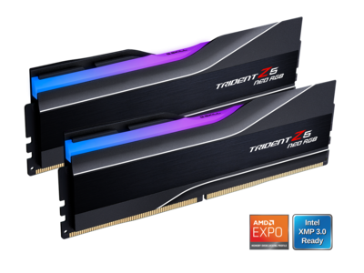 G.SKILL Trident Z5 Neo 64GB DDR5 6000MHz RAM (2x32GB) F5 G.SKILL Trident Z5 Neo 64GB DDR5 6000MHz RAM (2x32GB) F5