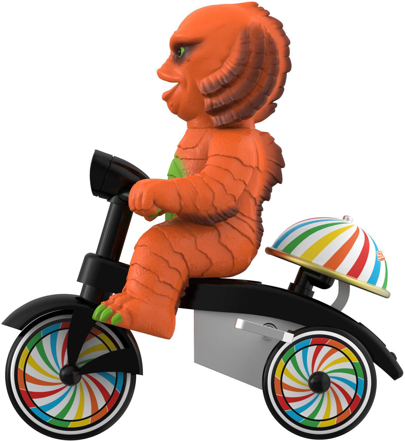Alt View 3. Super7 - Super7 - Universal Monsters - Super Cycles - Creature from the Black Lagoon (Orange & Black )   - COLLECTIBLES - Multicolor.