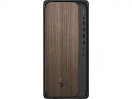 HP - OmniDesk M03 Desktop: Intel 20-Core Ultra 7 265, 48GB DDR5, 2TB SSD, Wi-Fi 6, BT 5.2, Win 11 Pro, Finish - Dark Wood