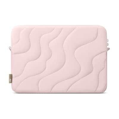 tomtoc - Terra-A27 Puff Laptop Sleeve Bag for 13-inch MacBook Air M5(A3448)/M4/M3/M2/M1, 13 Inch MacBook Pro, Quilted Design - Saltblush