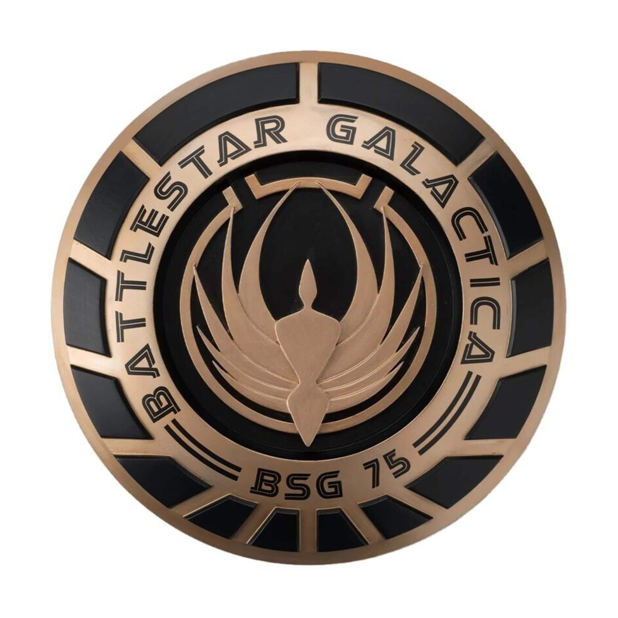 Eaglemoss - Battlestar Galactica Replica | Galactica Plaque - Brown price history on PriceWatchPro
