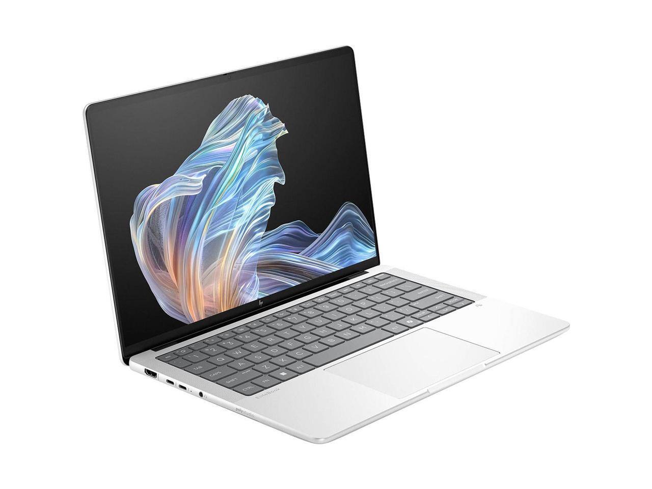 Alt View 9. HP - HP EliteBook X G1a 14" Notebook - AMD Chip, 2880x1800, Win 11 Pro, Radeon 880M, IPS Display - Glacier Silver.