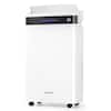 Front. Costway - Costway 57 Pint Dehumidifier for Home and Basement with 4 Modes 3-Color Indicator 24H Timer - White.