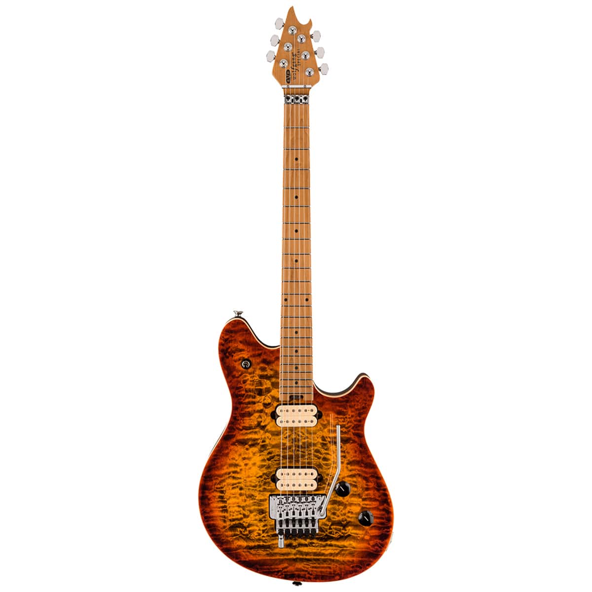 EVH - Wolfgang Special QM Electric Guitar, Baked Maple Fingerboard, Tiger Eye Glow price history on PriceWatchPro