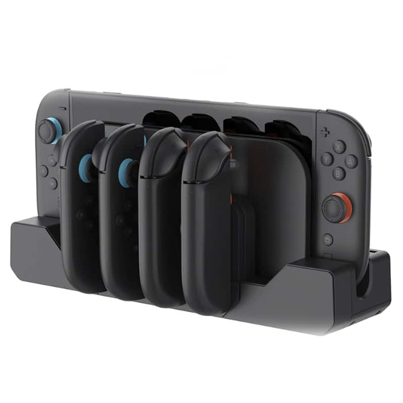 Cluzine - Switch 2 Joy-Con 4-in-1 Charging Dock Game Card Storage Charging Station